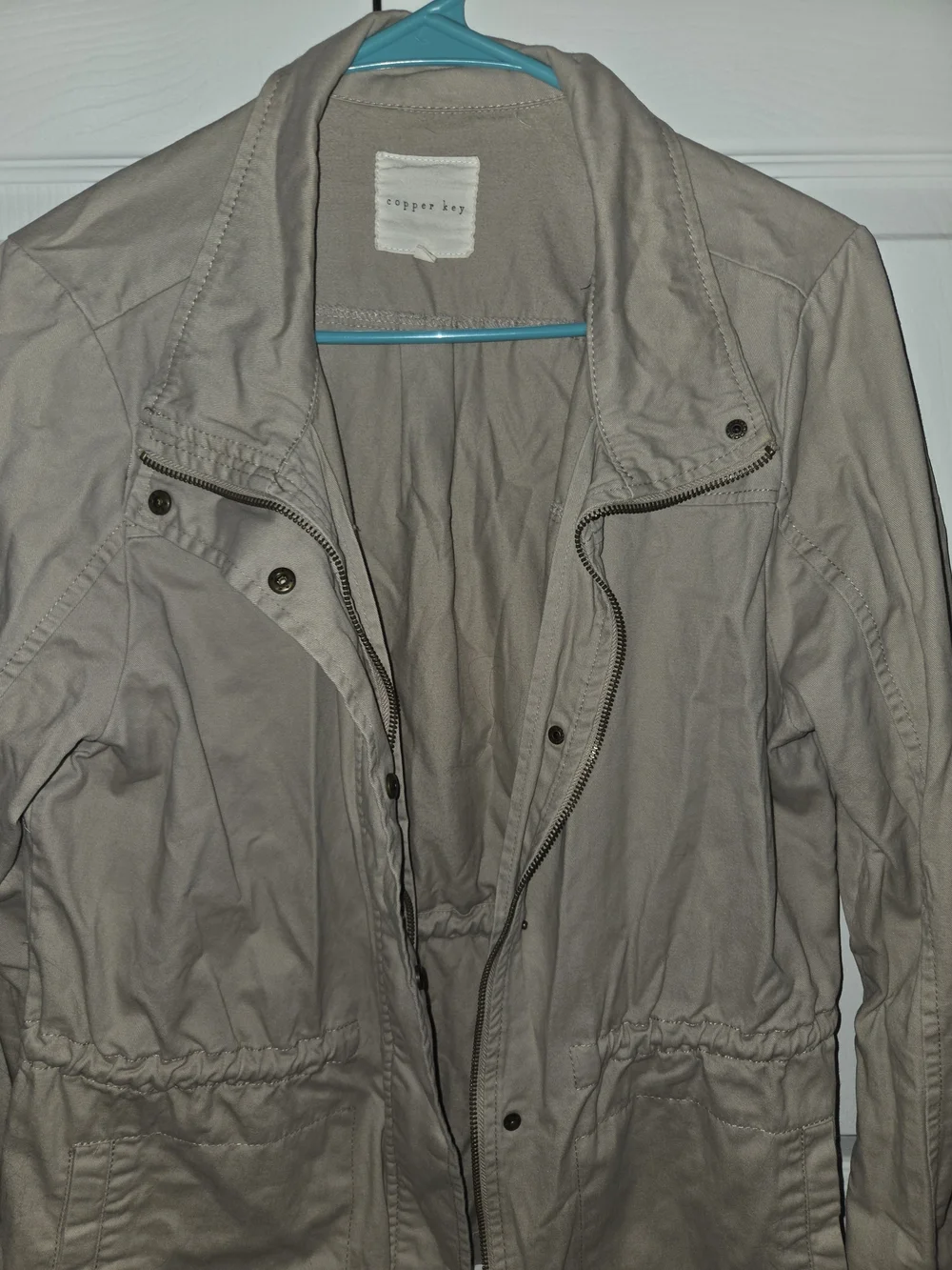 Copper Key Lightweight Tan Utility Jacket